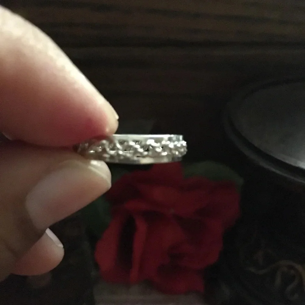 Silver Rope Ring - Picture 7 of 8